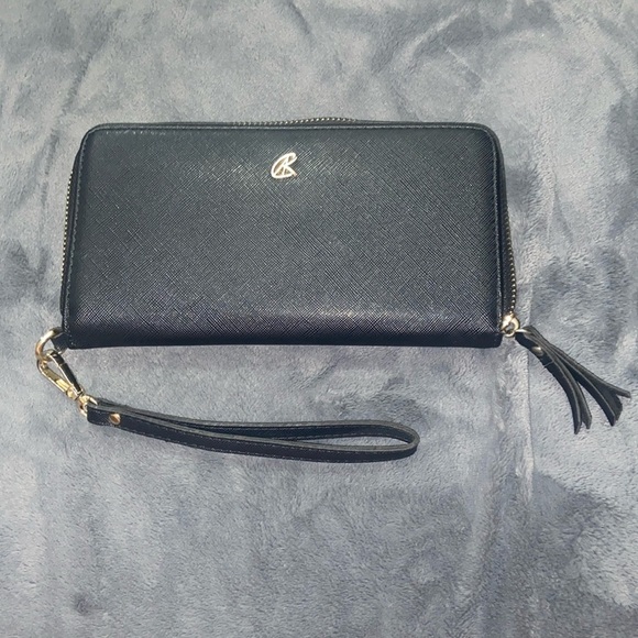 Kate & Alex Black Wallet - Picture 1 of 9